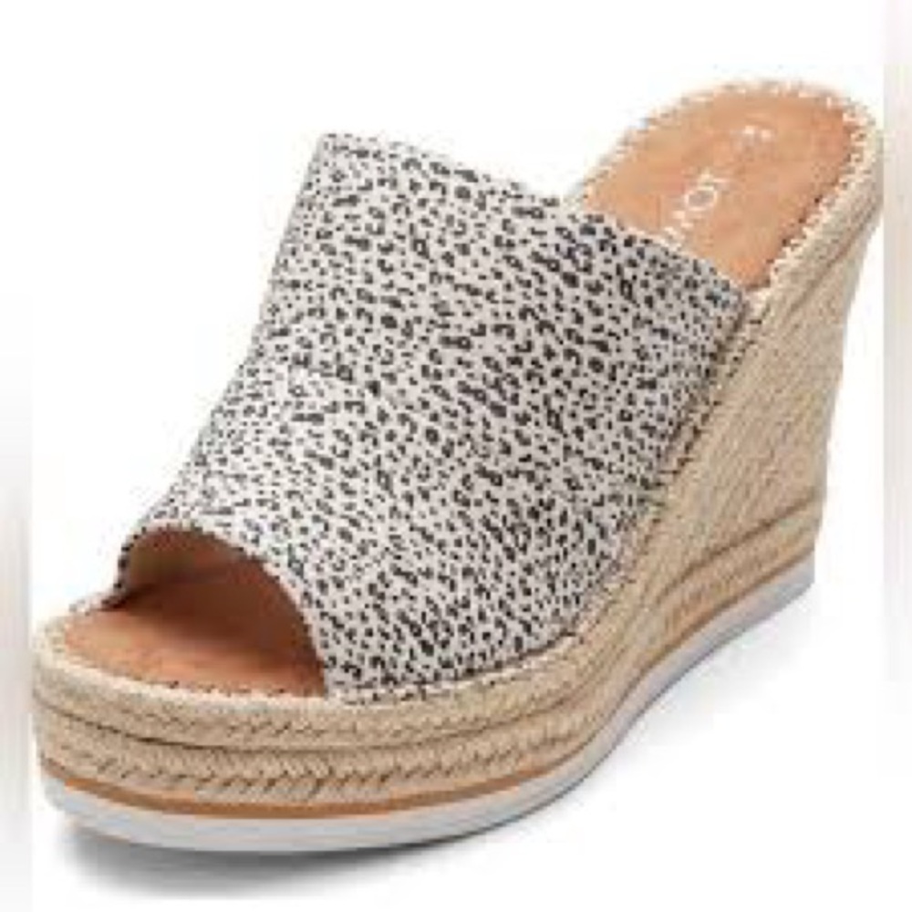 Toms Wedge Espadrille Slide